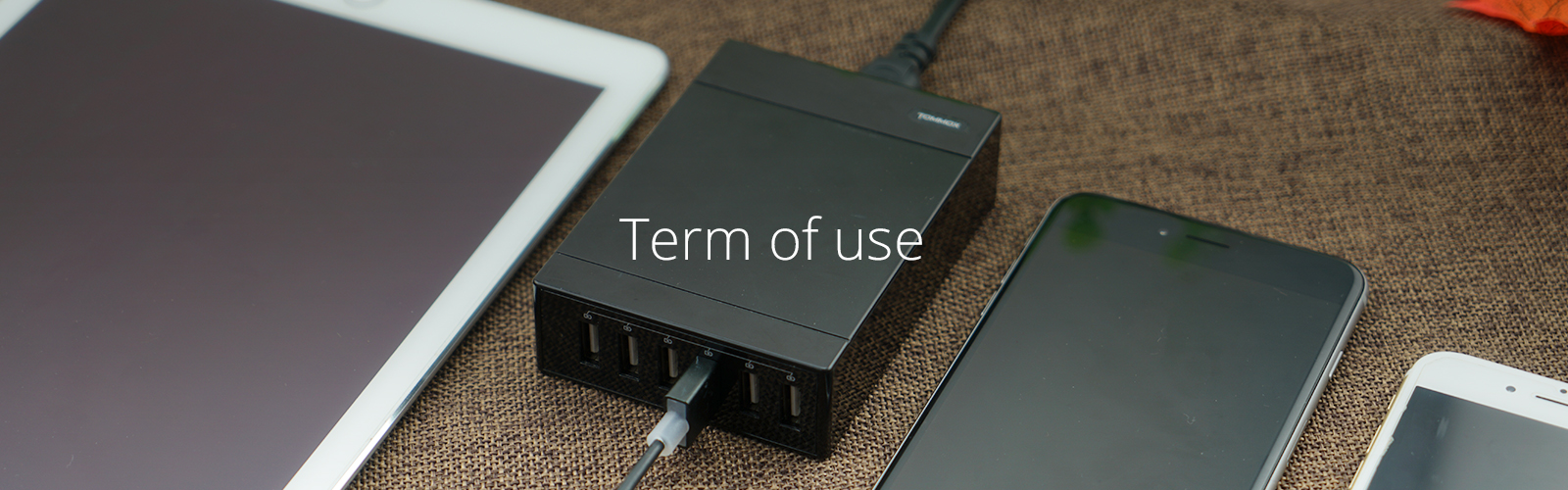 Term of Use - Laptop Adapter